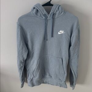 Nike Bluish Gray Hoodie
